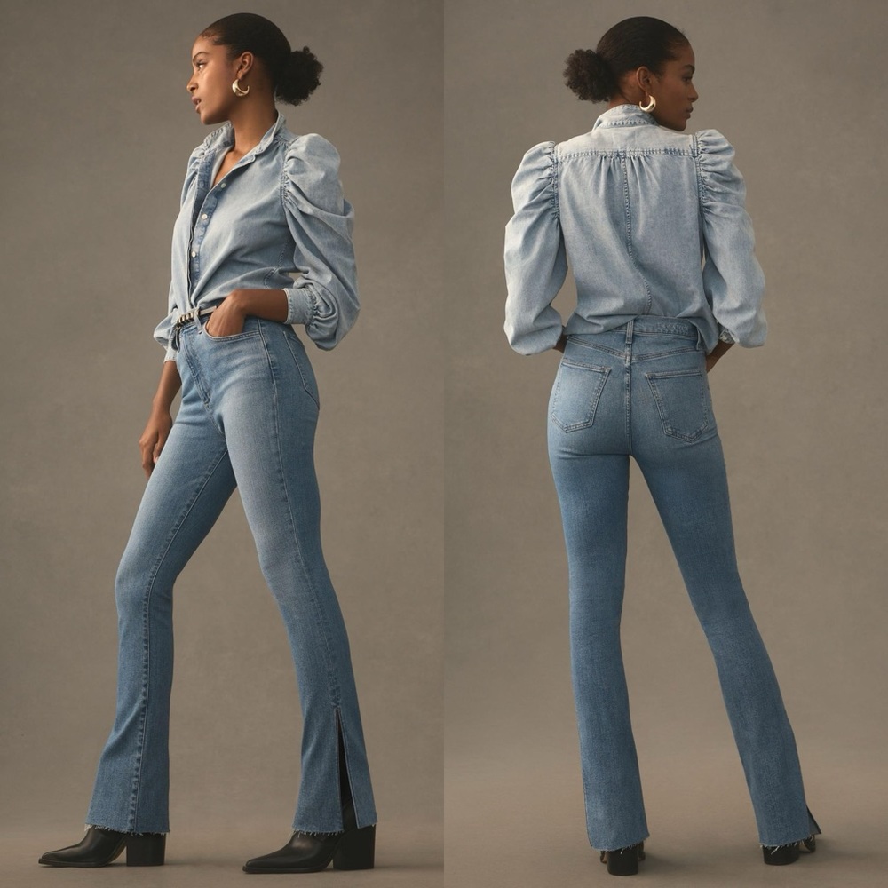 New Favorite Daughter Petite Valentina Super High-Rise Tower Jeans